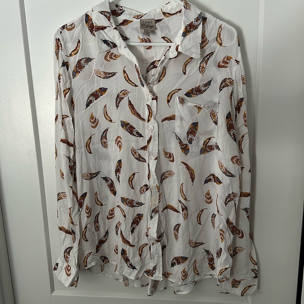 Como Vintage button down size XL